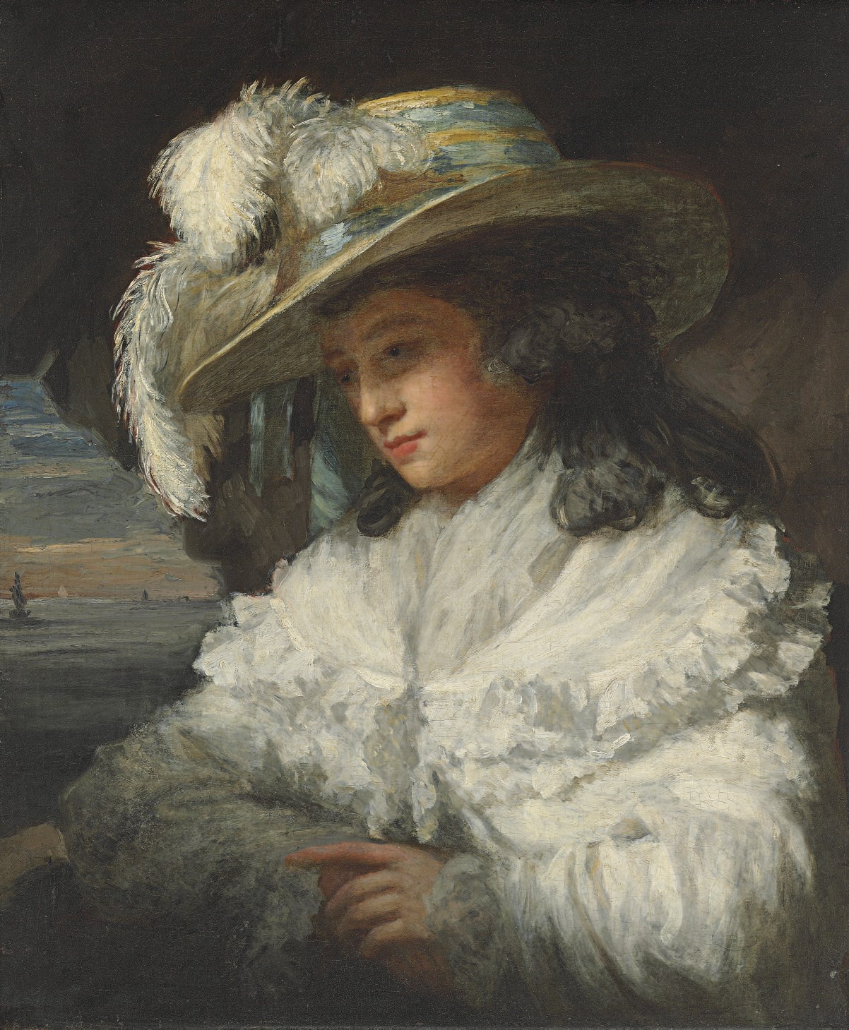 Attributed to John Raphael Smith Derby 1752-1812 Doncaster