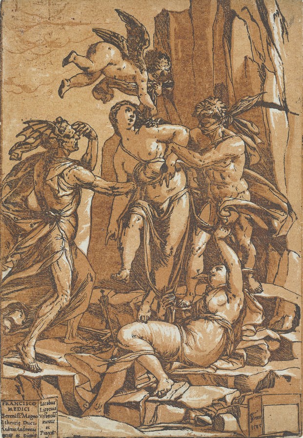 Andrea Andreani (c. 1558-1629), after Jacopo Ligozzi