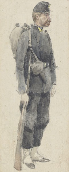 Attributed to James Jacques-Joseph Tissot (Nantes 1836-1902 Buillon)