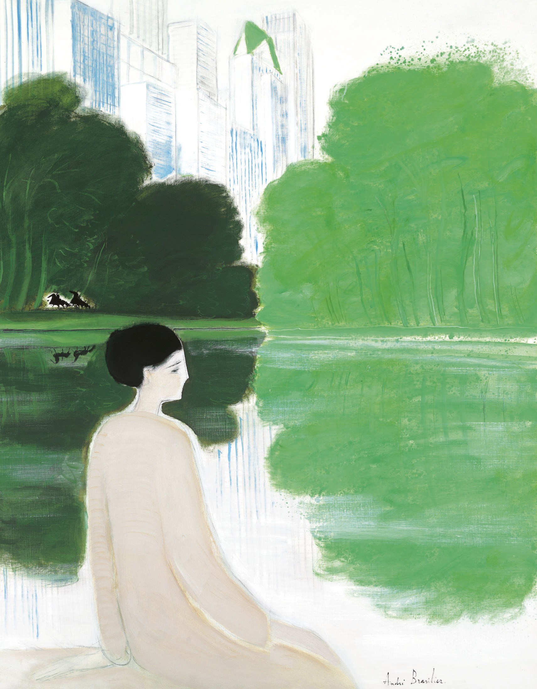 Andre Brasilier (b. 1929)