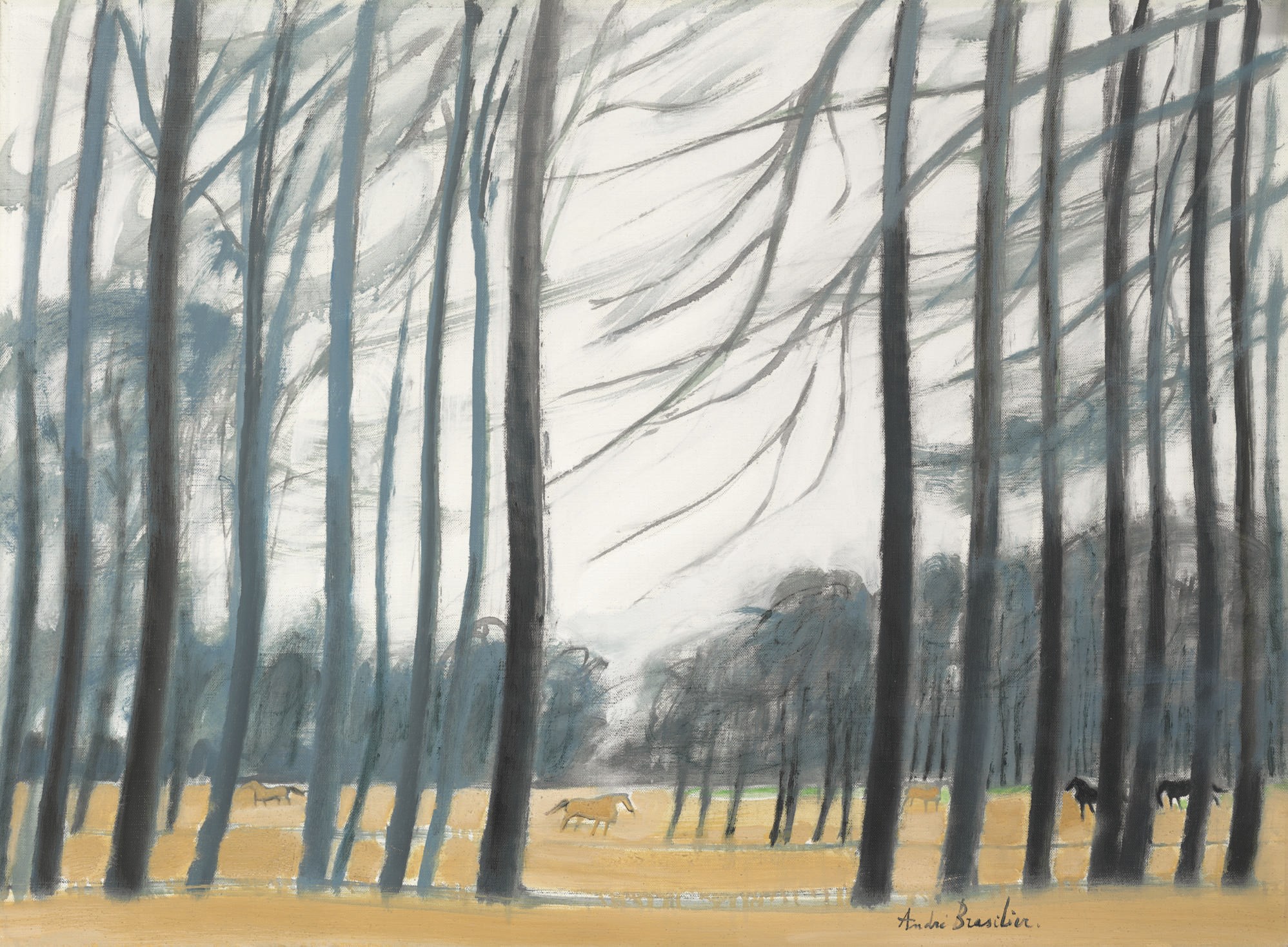 Andre Brasilier (b. 1929)