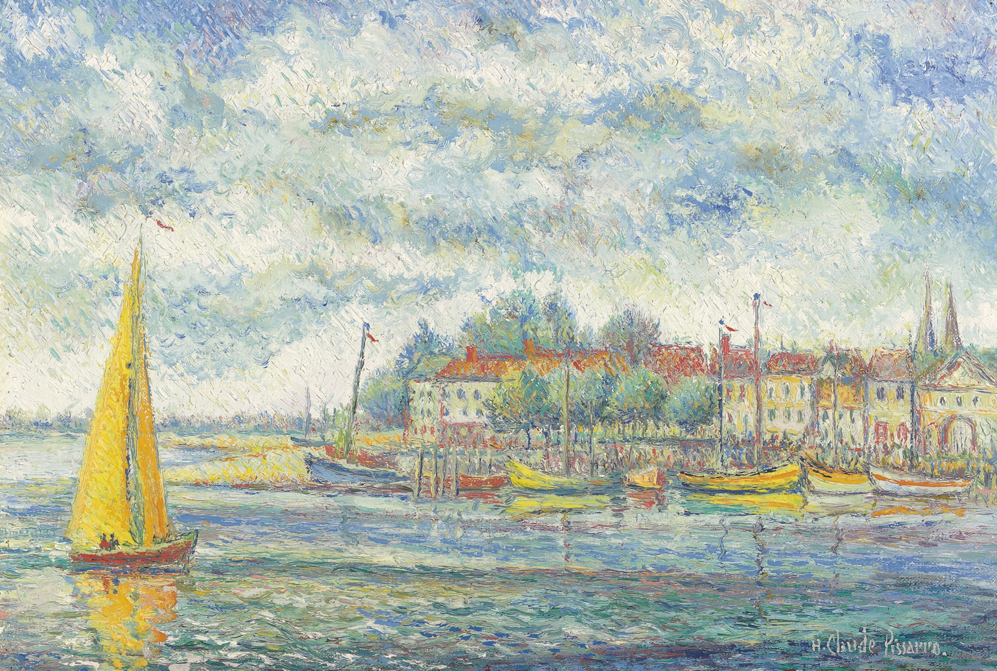 Hughes Claude Pissarro (b. 1935)