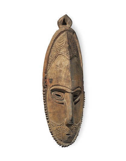 A SEPIK RIVER MASK,