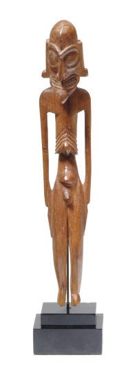 AN EASTER ISLAND FIGURE, Moaikavakava,