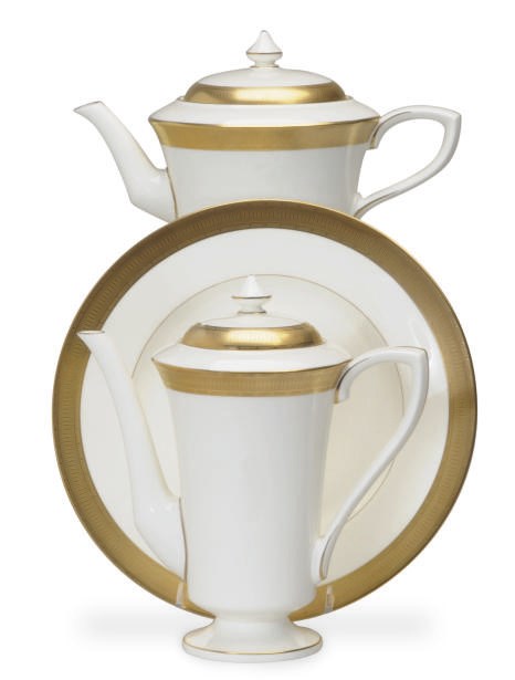 A EXTENSIVE ENGLISH PORCELAIN PART SERVICE IN THE 'DURHAM' PATTERN,