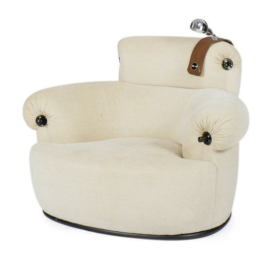 AN ITALIAN 'P20 TORO' ARMCHAIR,