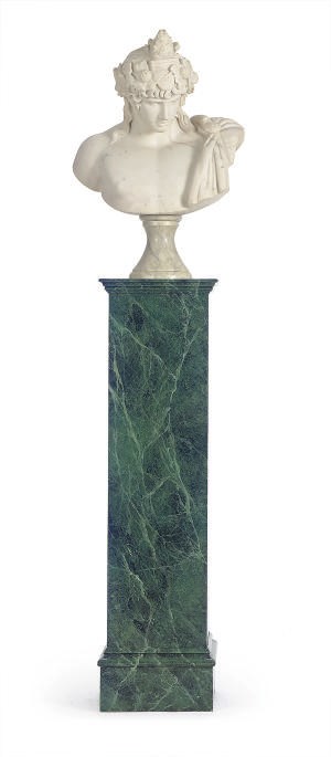 AN ITALIAN MARBLE BUST,