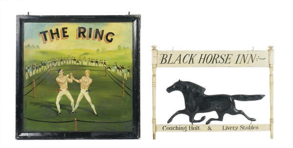 THREE TRADE SIGNS,