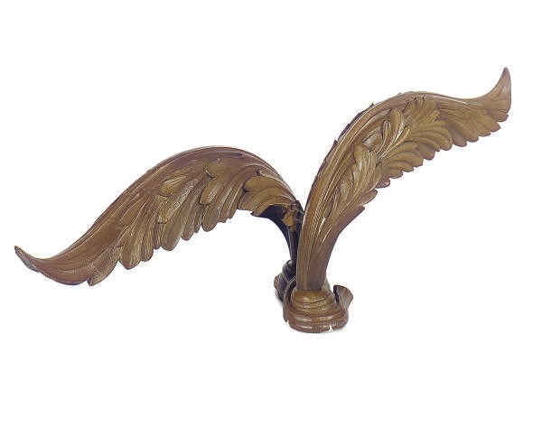 A PINE CEILING LIGHT,