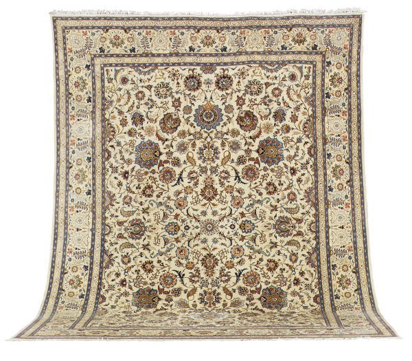 A KASHAN CARPET,