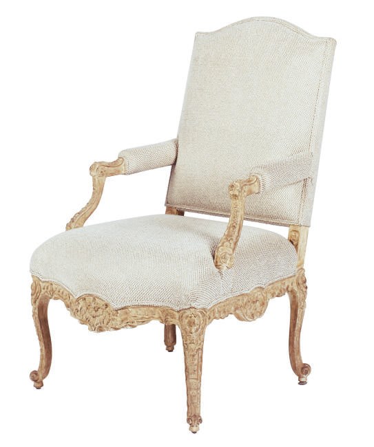 A PAIR OF CARVED BEECHWOOD FAUTEUILS,