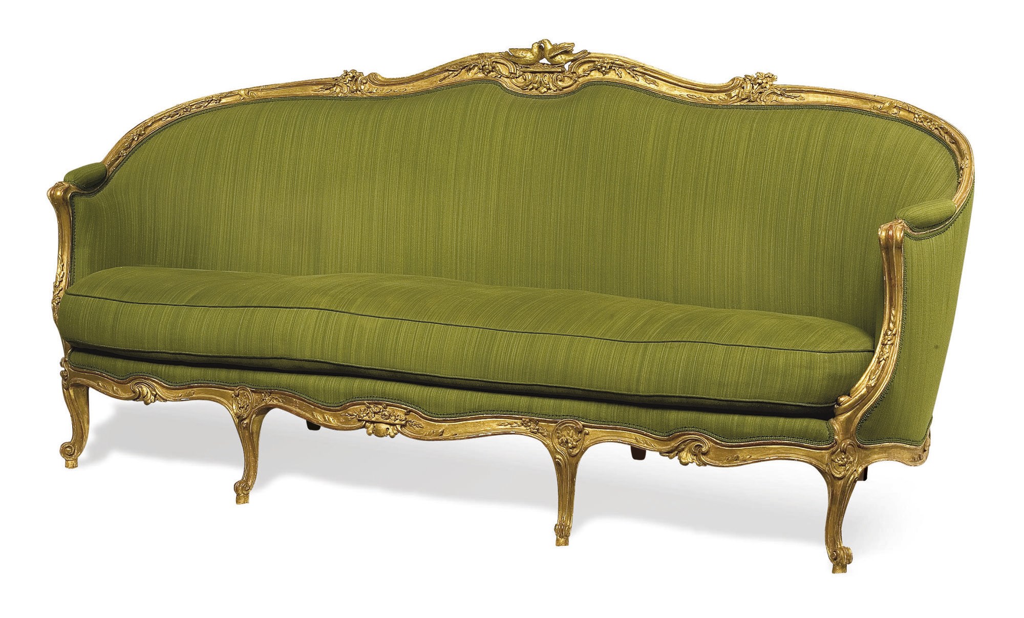 PAIRE DE CANAPES D'EPOQUE LOUIS XV
