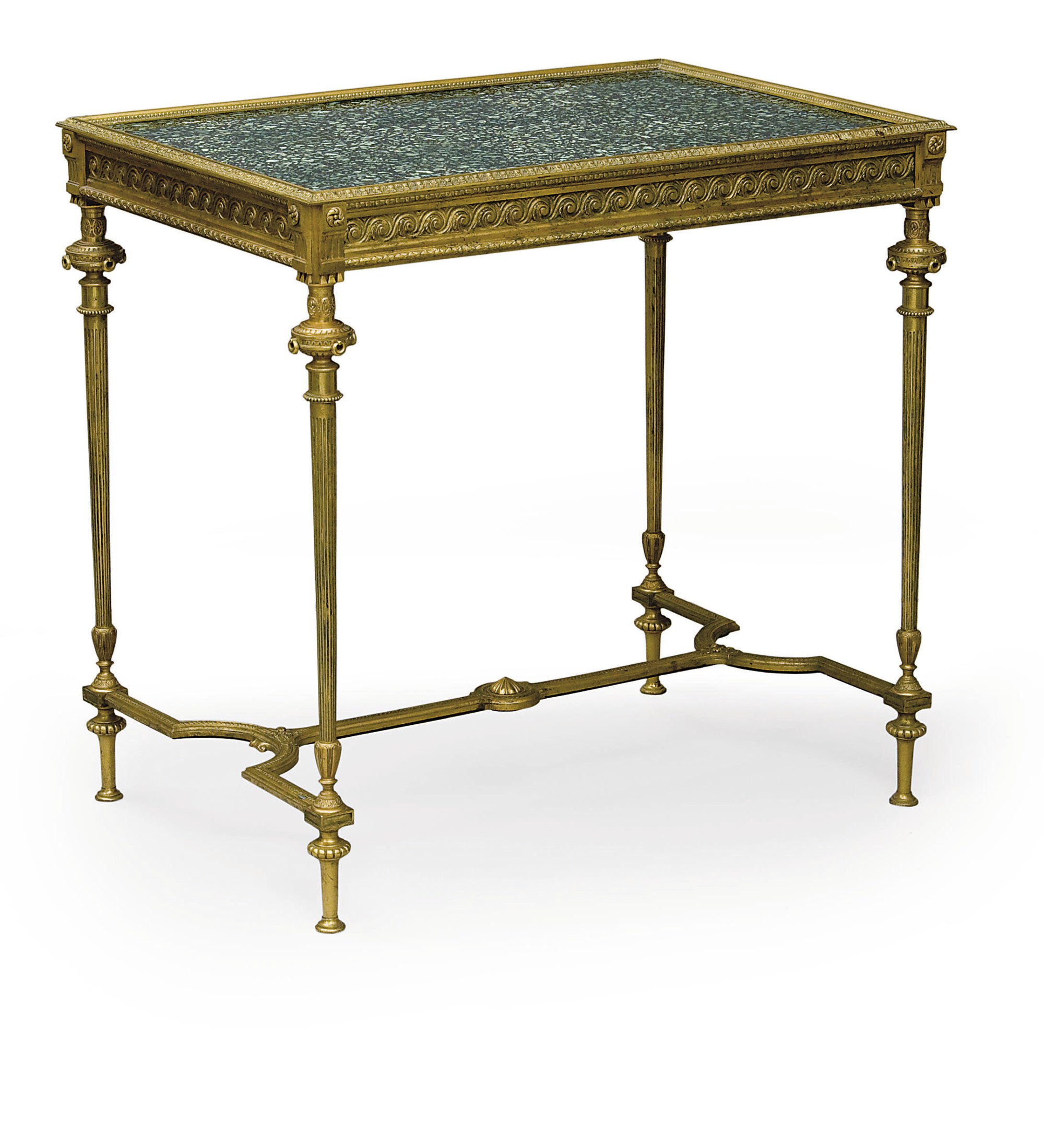 PAIRE DE TABLES DE SALON DE STYLE LOUIS XVI