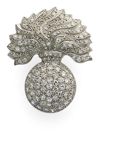 BROCHE DIAMANTS