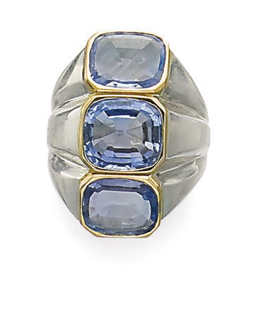 BAGUE SAPHIRS