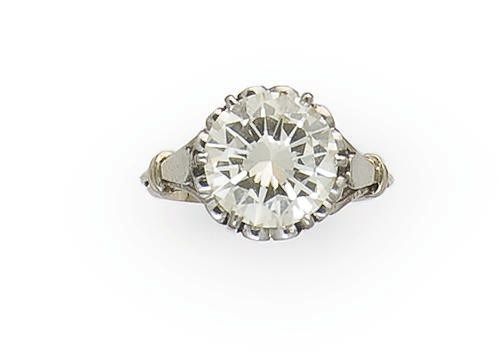 BAGUE SOLITAIRE DIAMANT