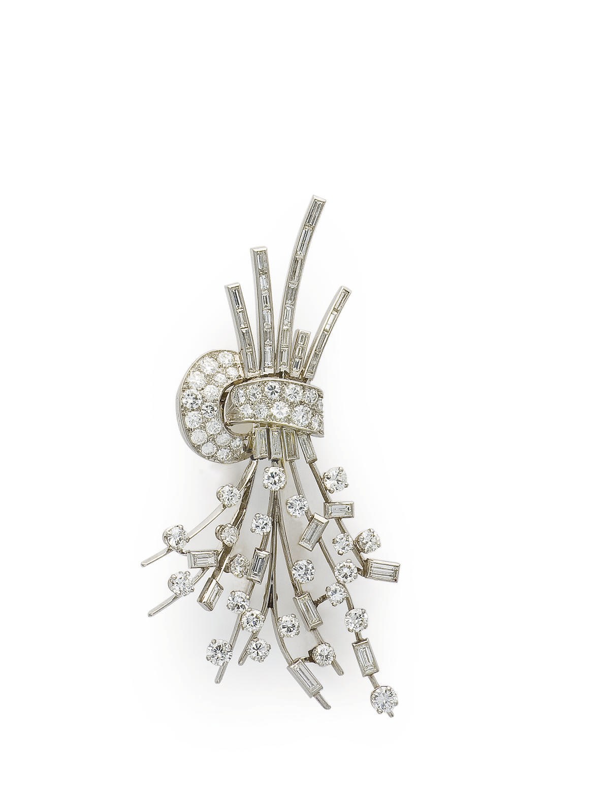BROCHE DIAMANTS