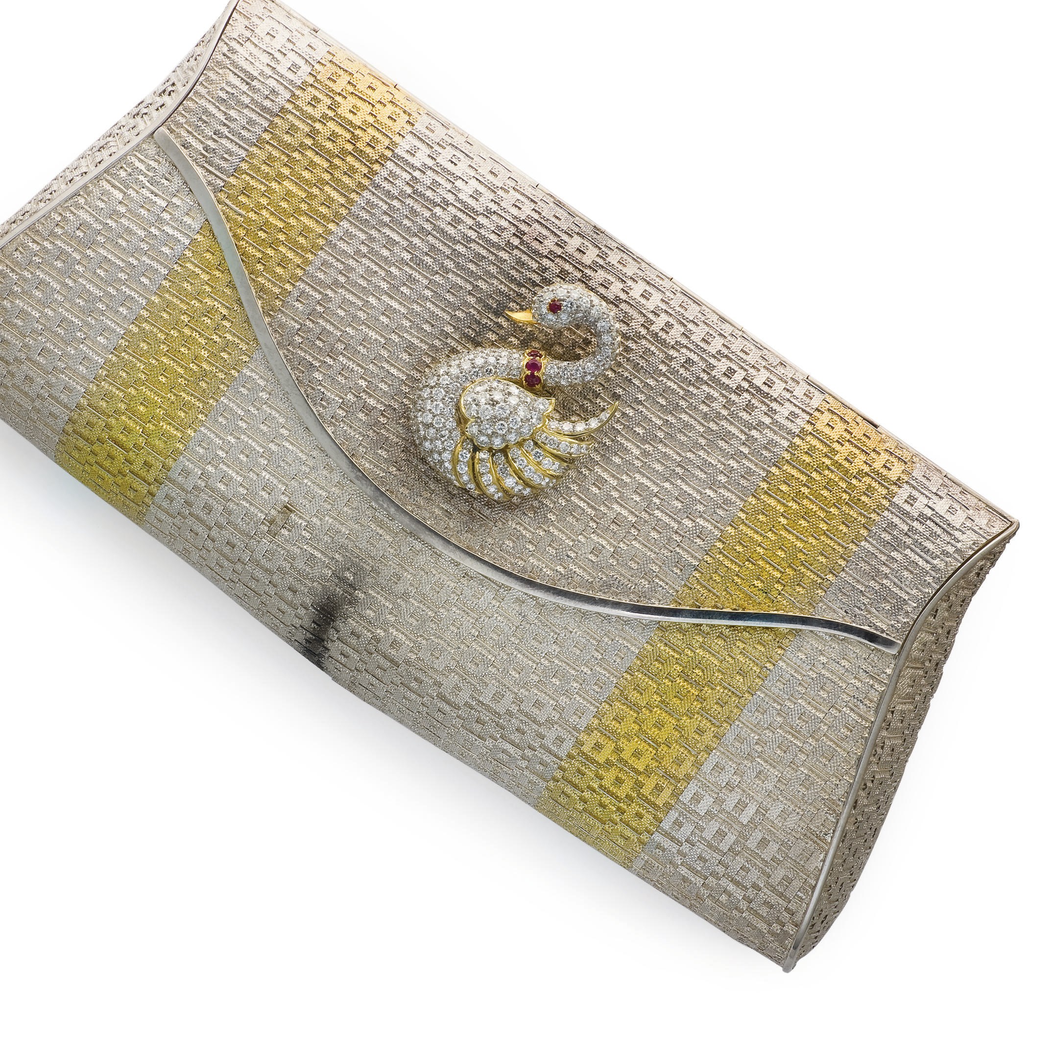 SAC DU SOIR RUBIS ET DIAMANTS