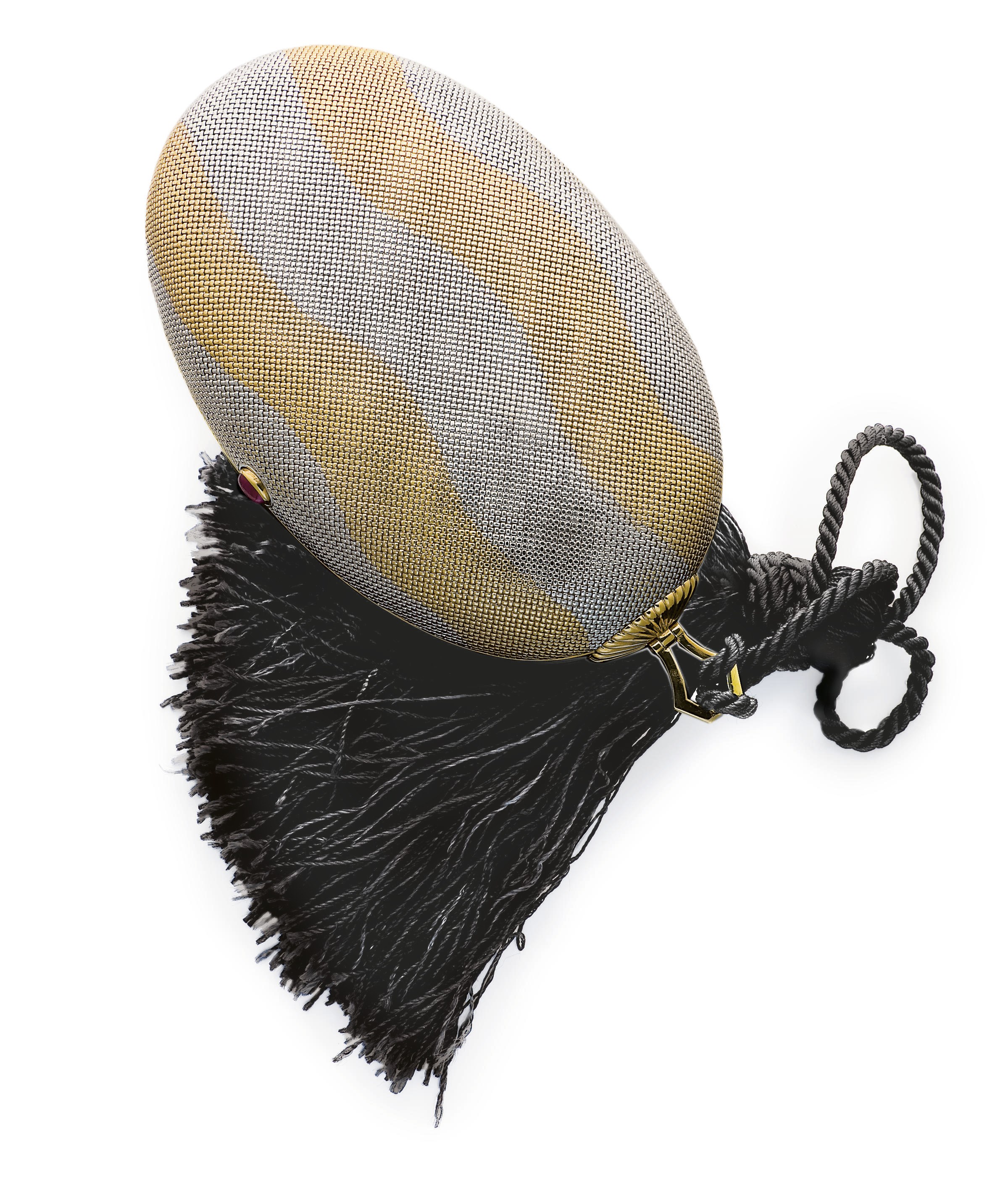 SAC DU SOIR RUBIS ET OR, PAR BULGARI