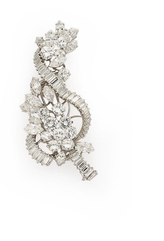 BROCHE DIAMANTS, PAR BOUCHERON