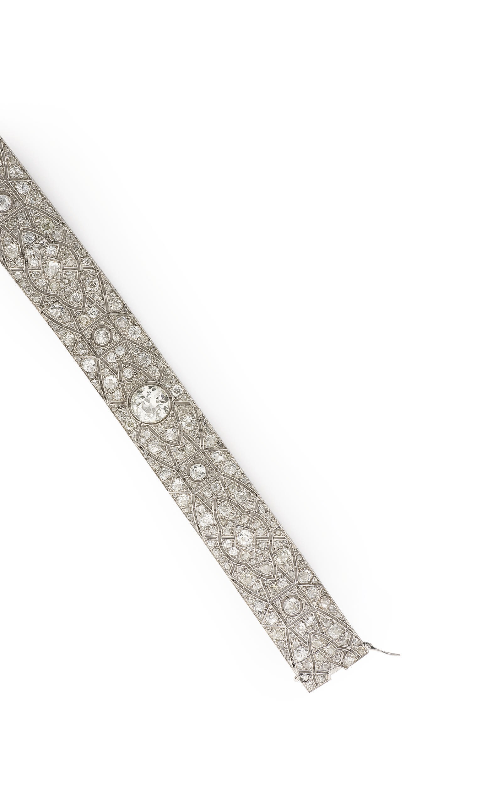 BRACELET ART DECO DIAMANTS