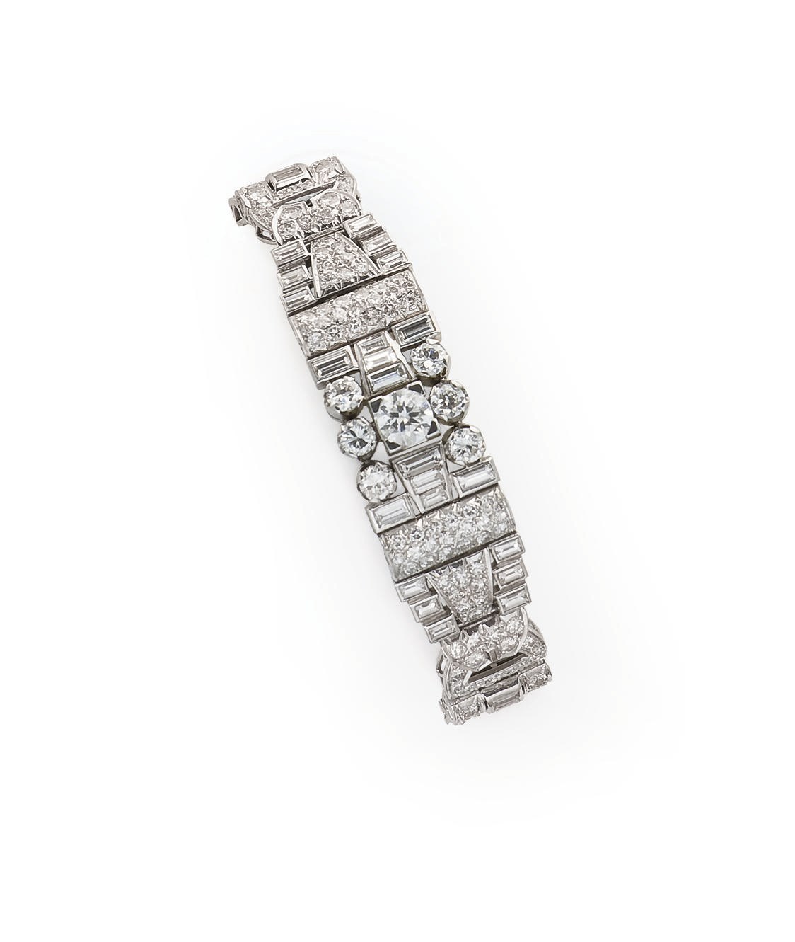 BRACELET ART DECO DIAMANTS