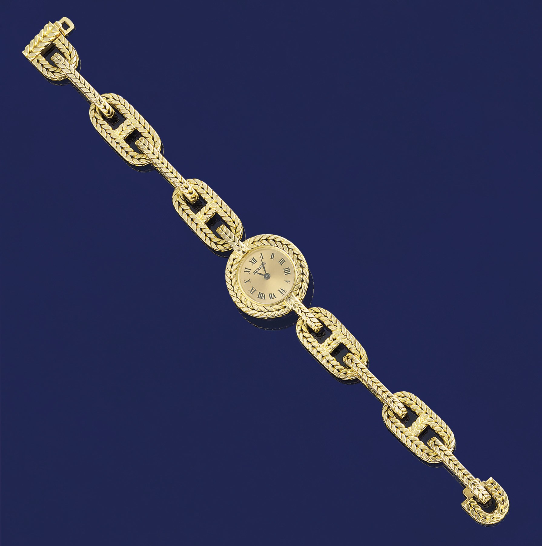 A lady's bracelet watch, by Hermes