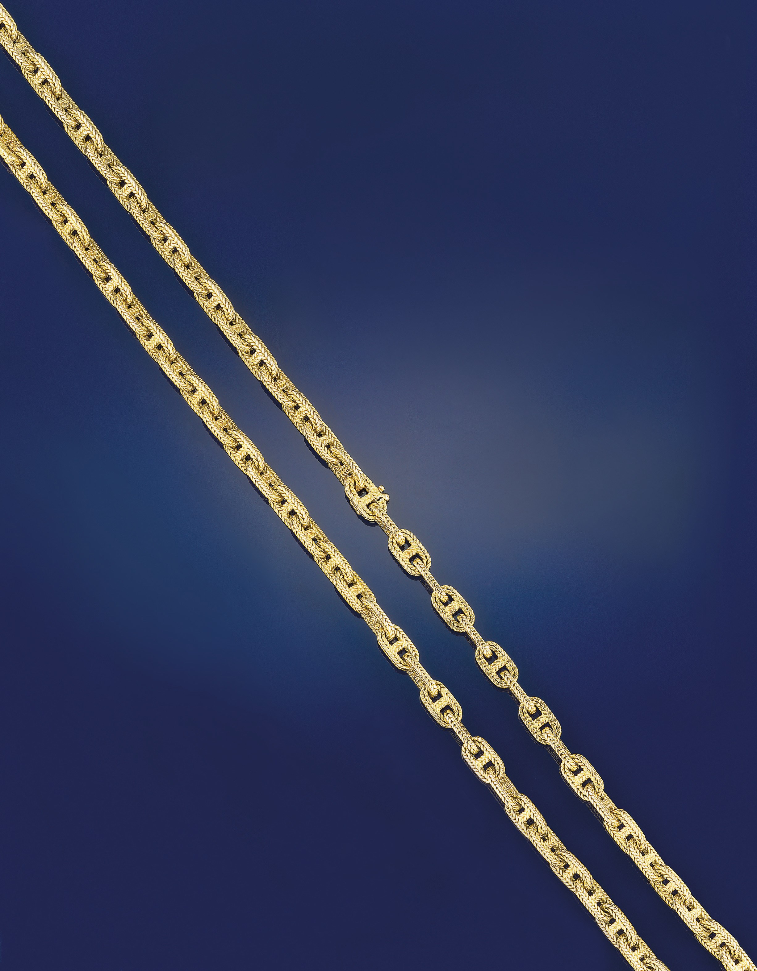 A necklace and two bracelets, by Hermes