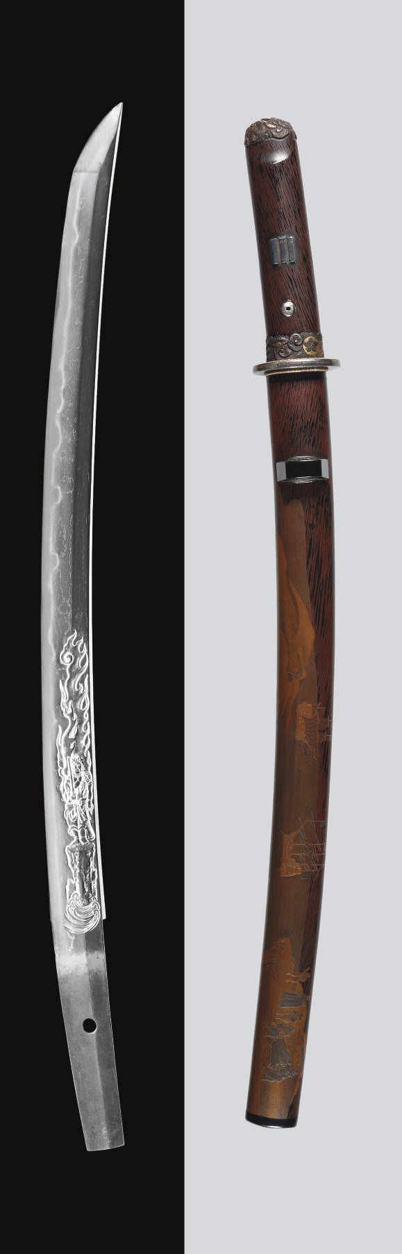 A Mounted Wakizashi