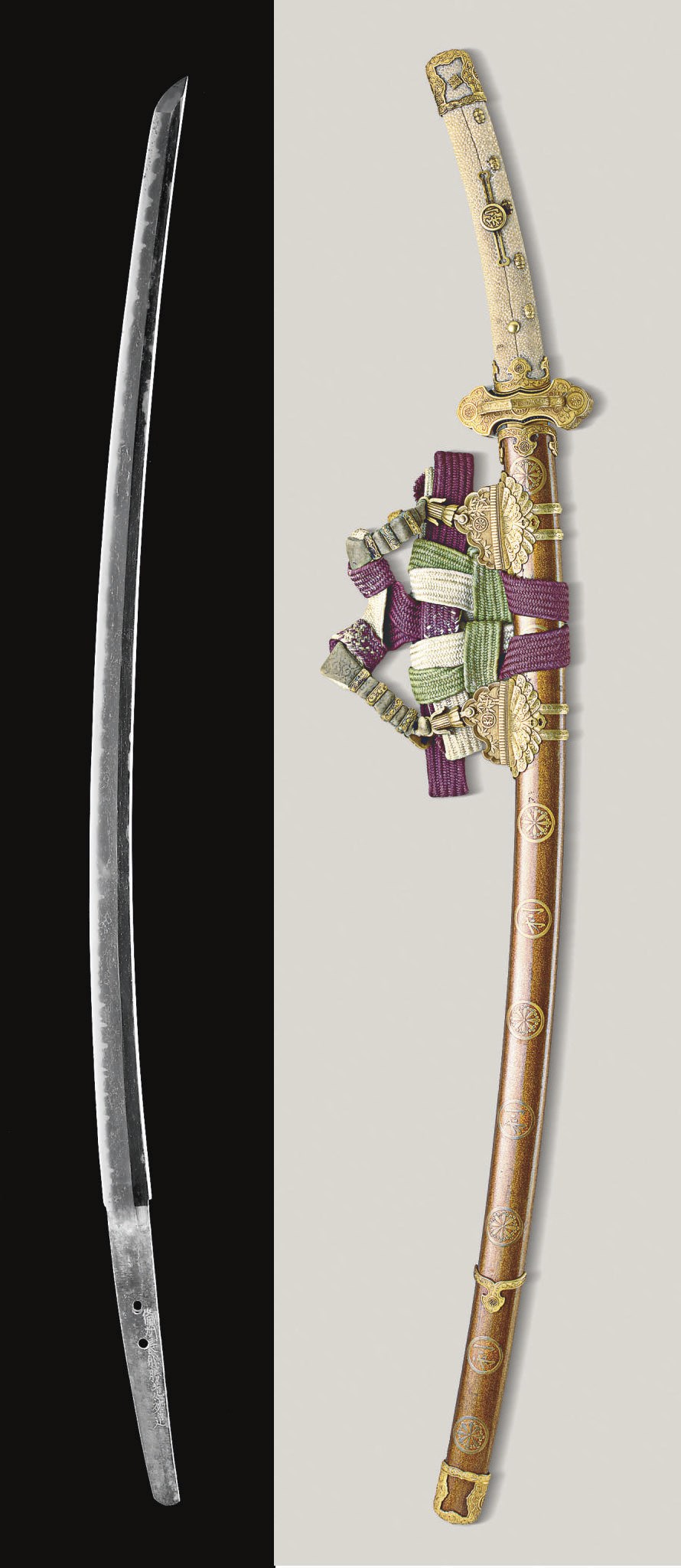 A Bizen Tachi in Hoso-Dachi Koshirae
