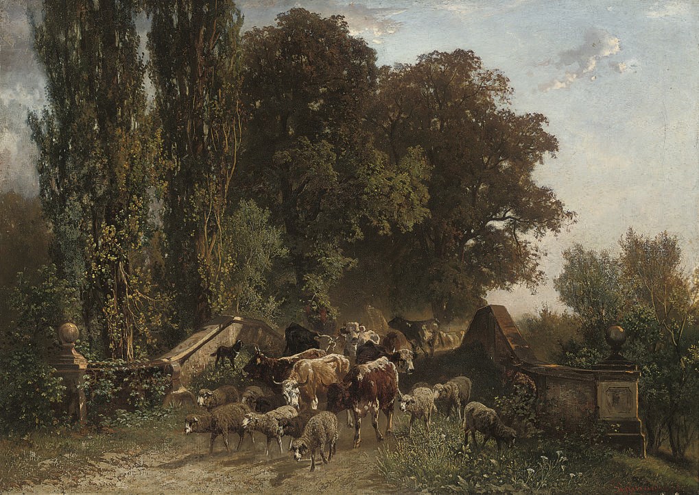 Gustave Ranzoni (Austrian, 1826-1900)
