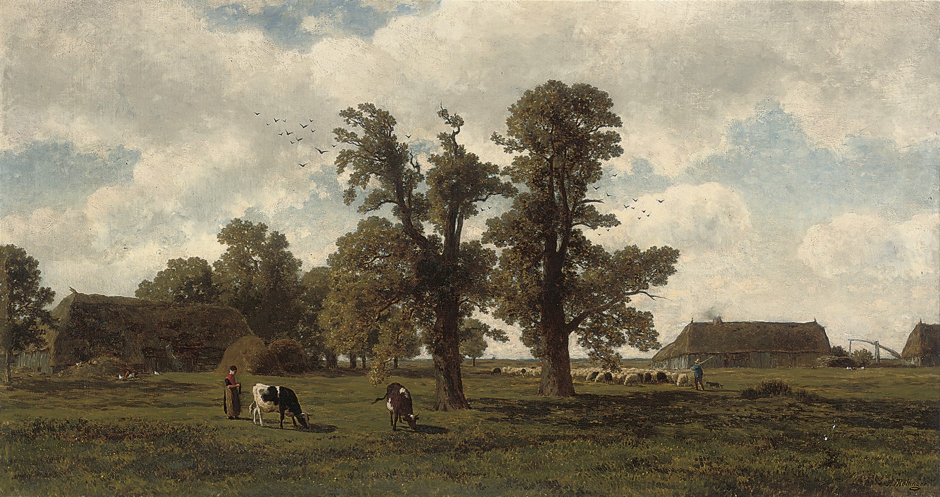 Gerrit Alexander Godart Mollinger (DUTCH, 1836-1867)