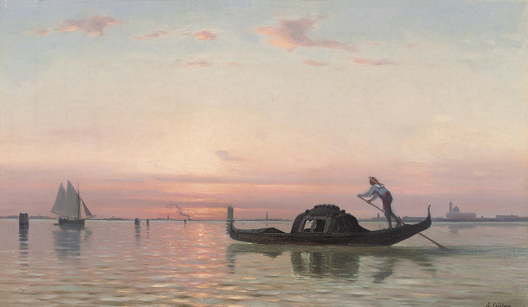 Auguste Louis Veillon (SWISS, 1834-1890)