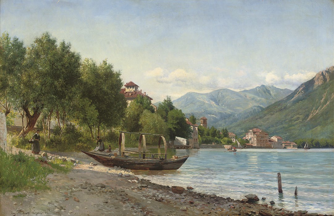 August Fischer (DANISH, 1854-1921)