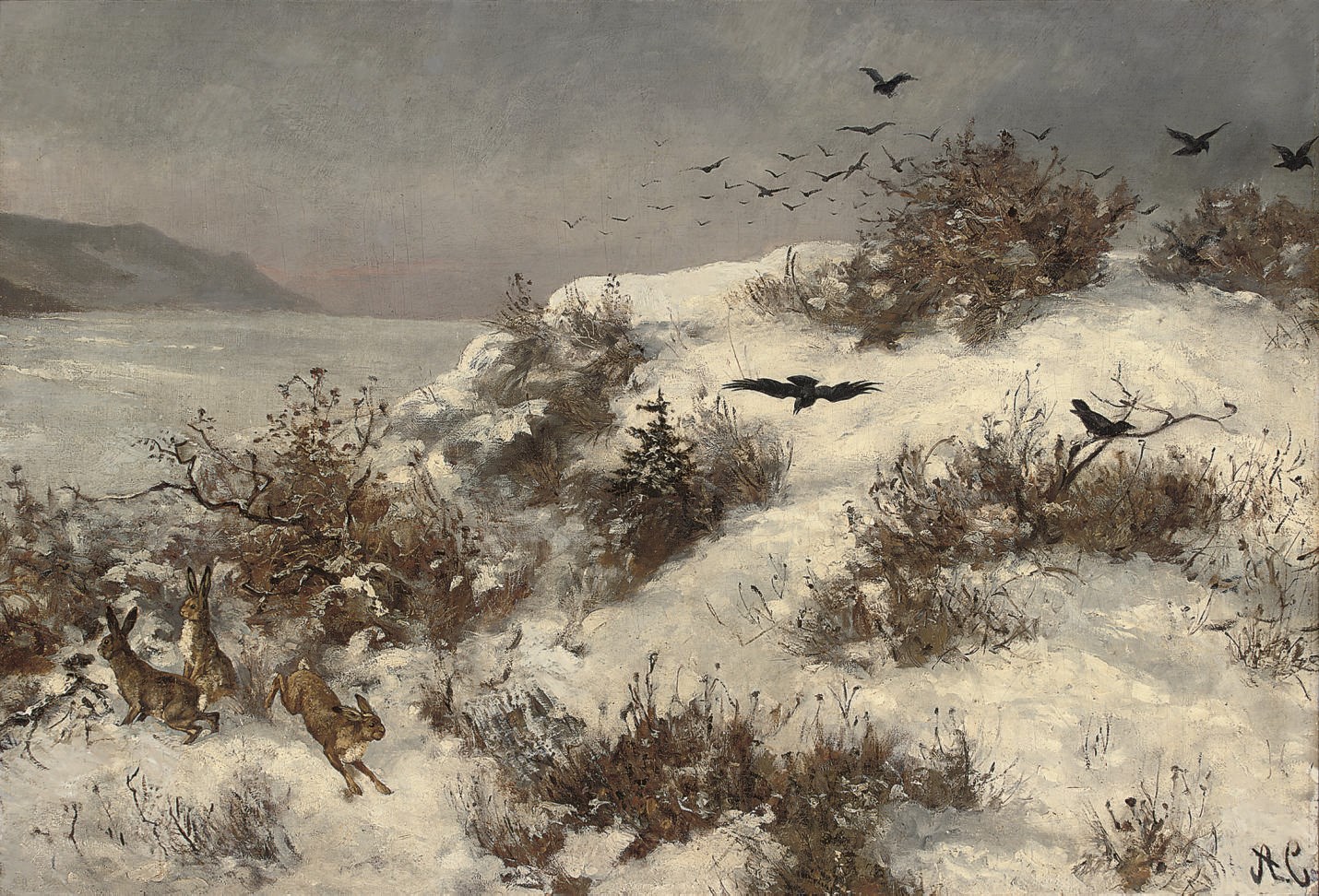 Attributed to Aleksei Kondratevich Savrasov (Russian, 1830-1897)