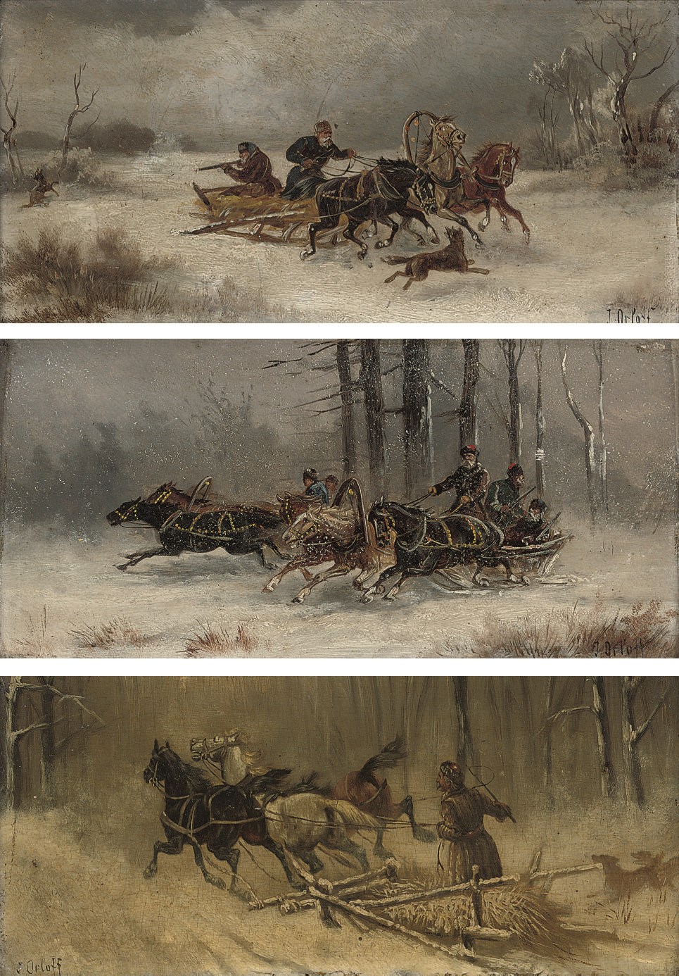 J. Orloff (Russian, 19th Century)