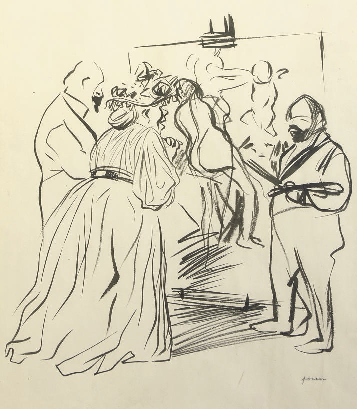 Jean Louis Forain (FRENCH, 1852-1931)