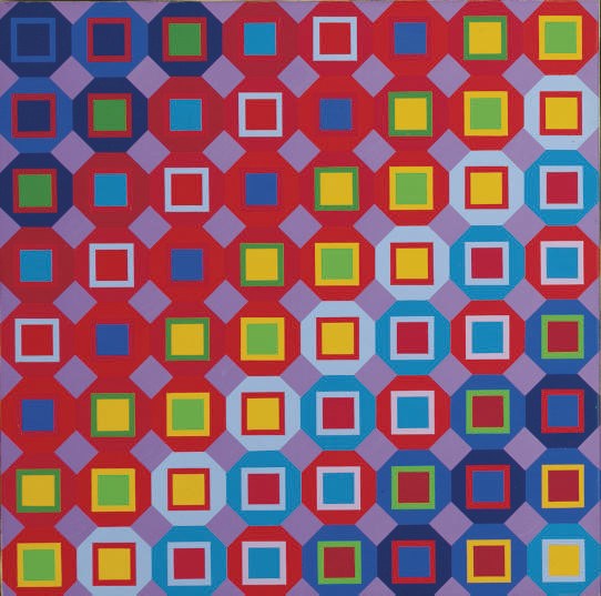 Victor Vasarely (Hungarian/French, 1906-1997)