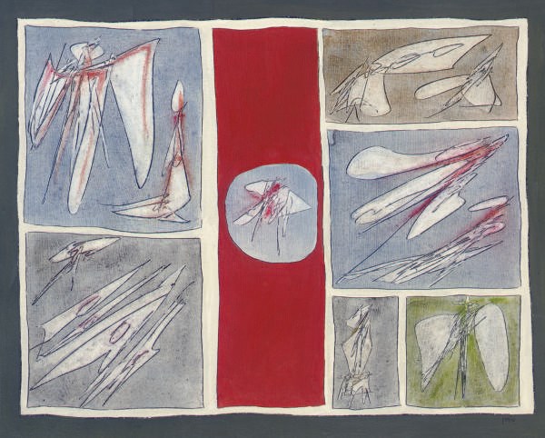 Achille Perilli (American, b. 1927)