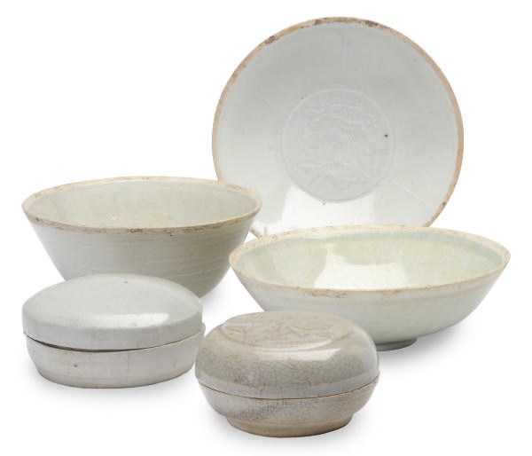 A GROUP OF CHINESE QINGBAI VESSELS,