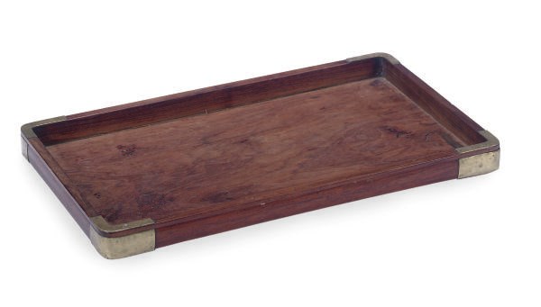 A CHINESE HUANGHUALI TRAY,