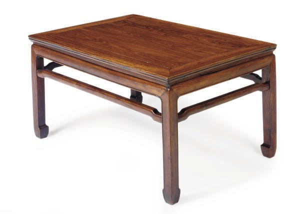 A CHINESE HUANGHUALI KANG TABLE,