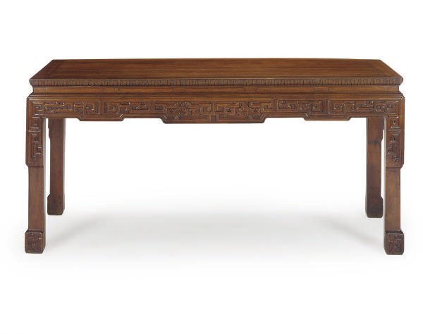 A PAIR OF CHINESE HARDWOOD PAINTING TABLES,