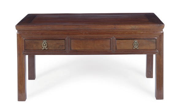 A CHINESE TIELIMU LOW TABLE,