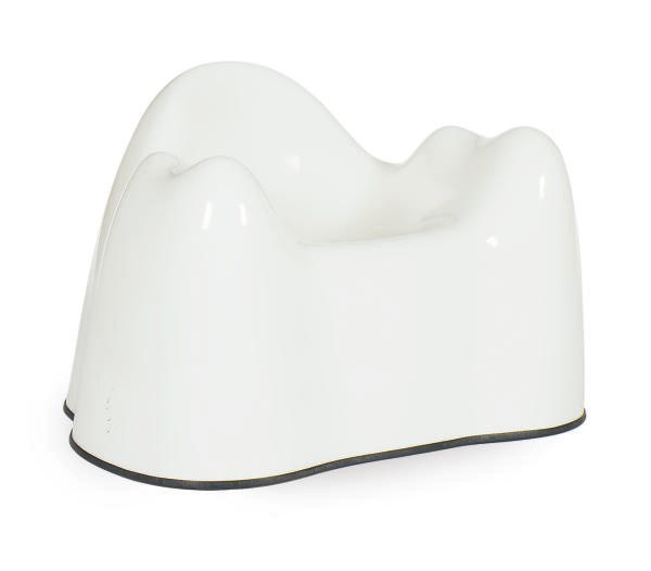 A WHITE 'MOLAR' CHAIRS,