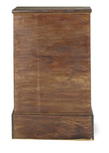 A WOODEN PEDESTAL,