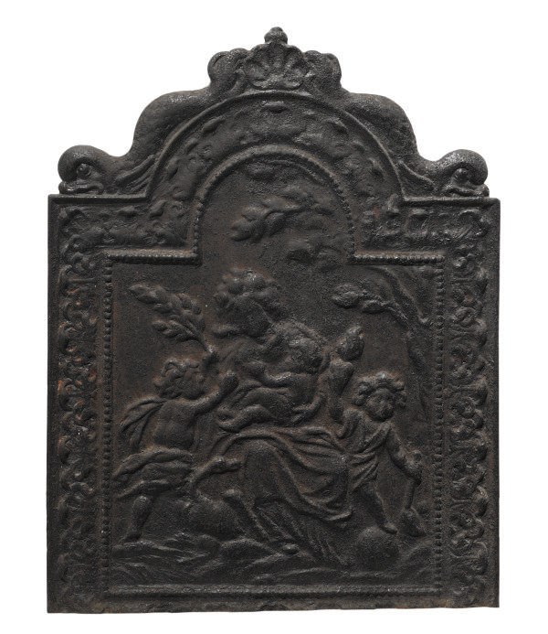 A DUTCH CAST-IRON FIREBACK