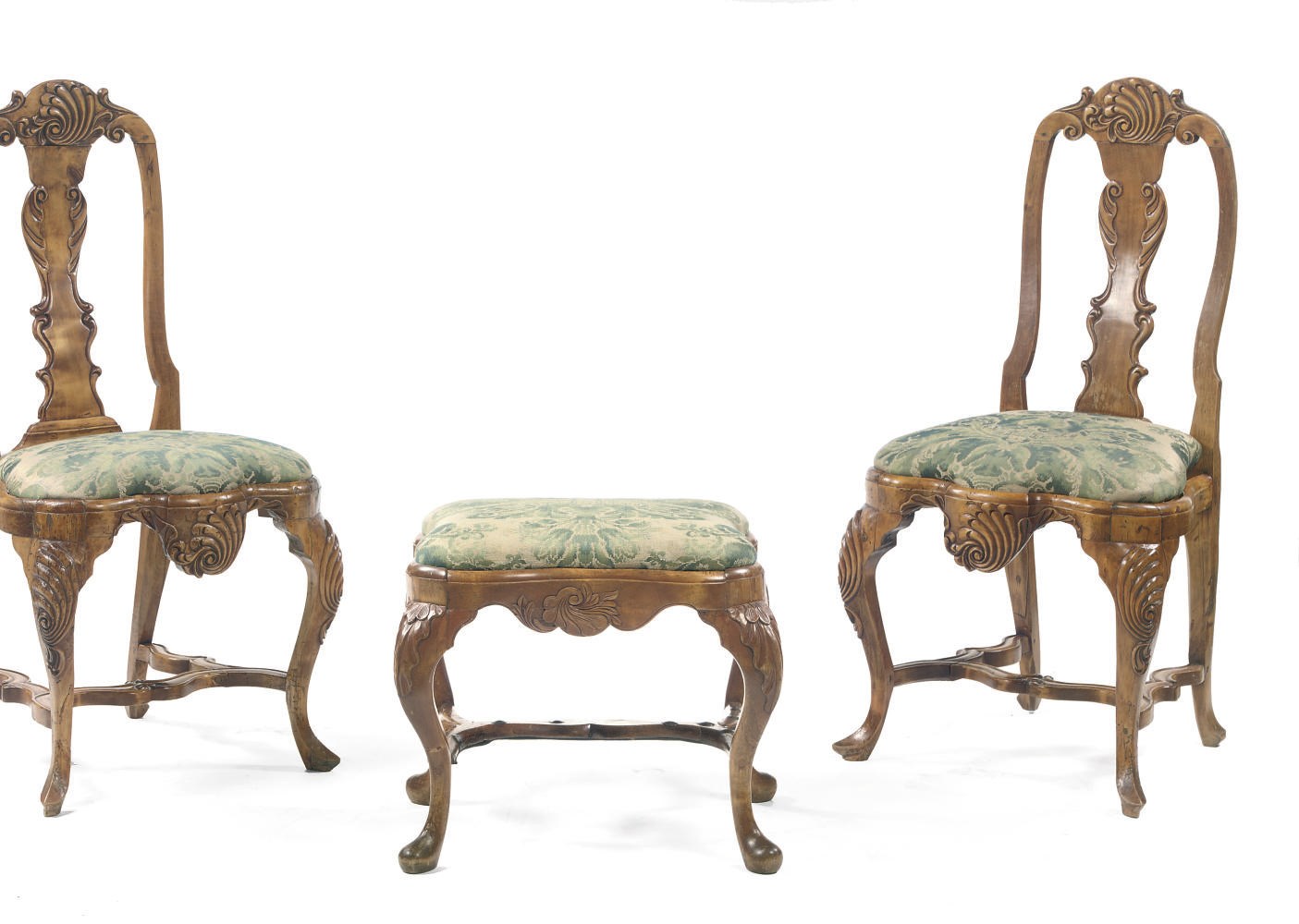 A PAIR OF DANISH ALDER SIDE CHAIRS