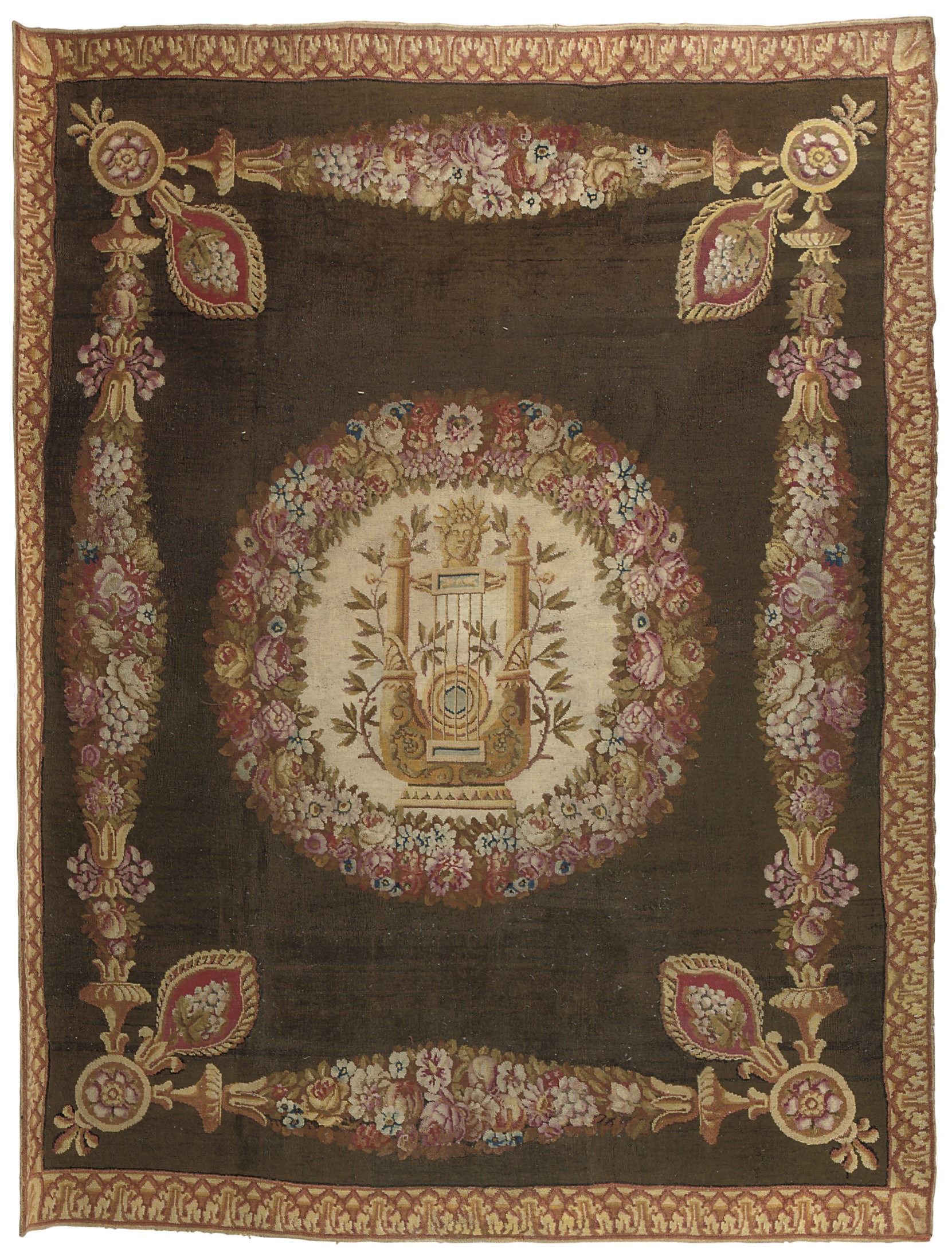 AN EMPIRE SAVONNERIE CARPET