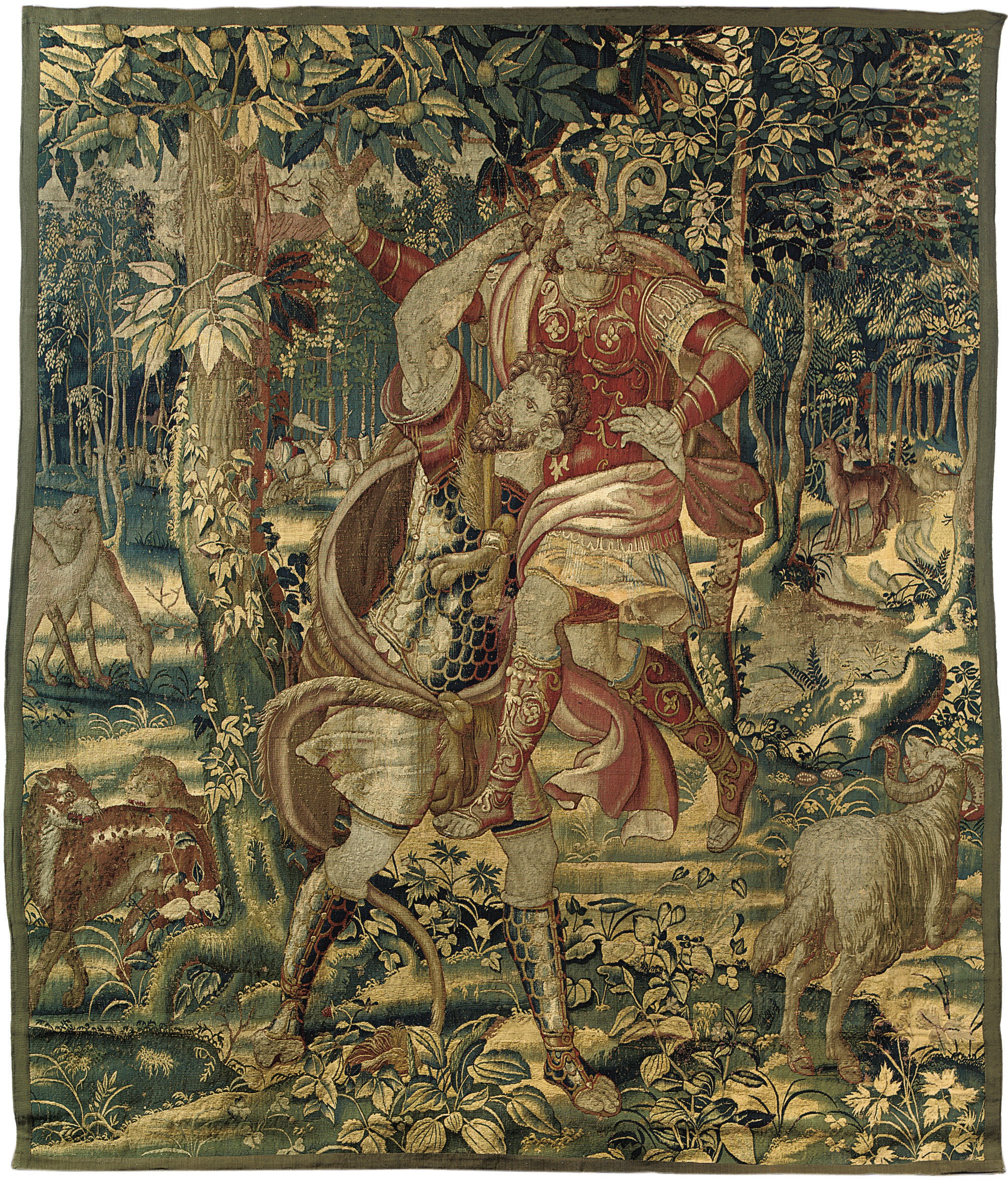 A FLEMISH MYTHOLOGICAL TAPESTRY